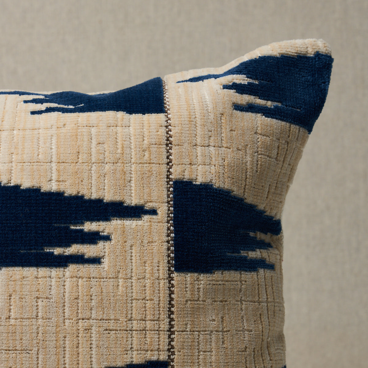 Purchase So7122518 | Tutsi Pillow, Blue - Schumacher Pillows