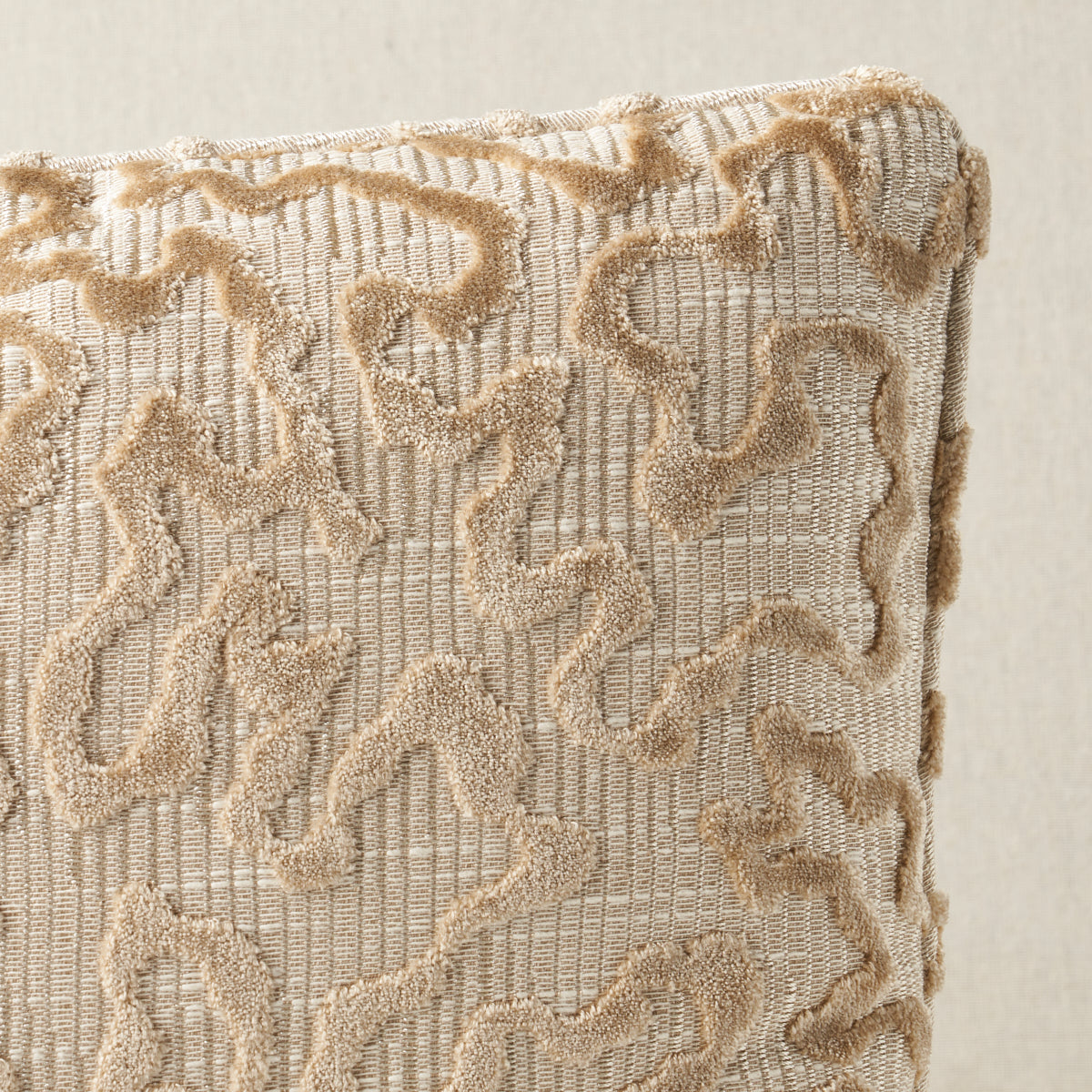 Purchase So7522412 | Janis Velvet Pillow, Champagne - Schumacher Pillows