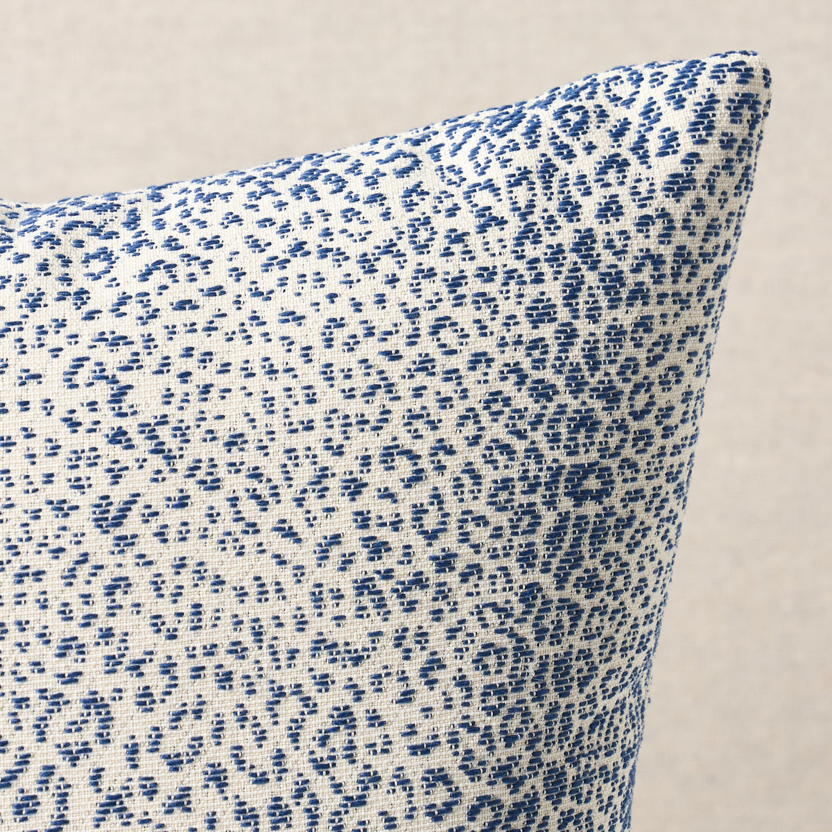 Purchase So7543403 | Mini Leopard Indoor/Outdoor Pillow, Navy - Schumacher Pillows