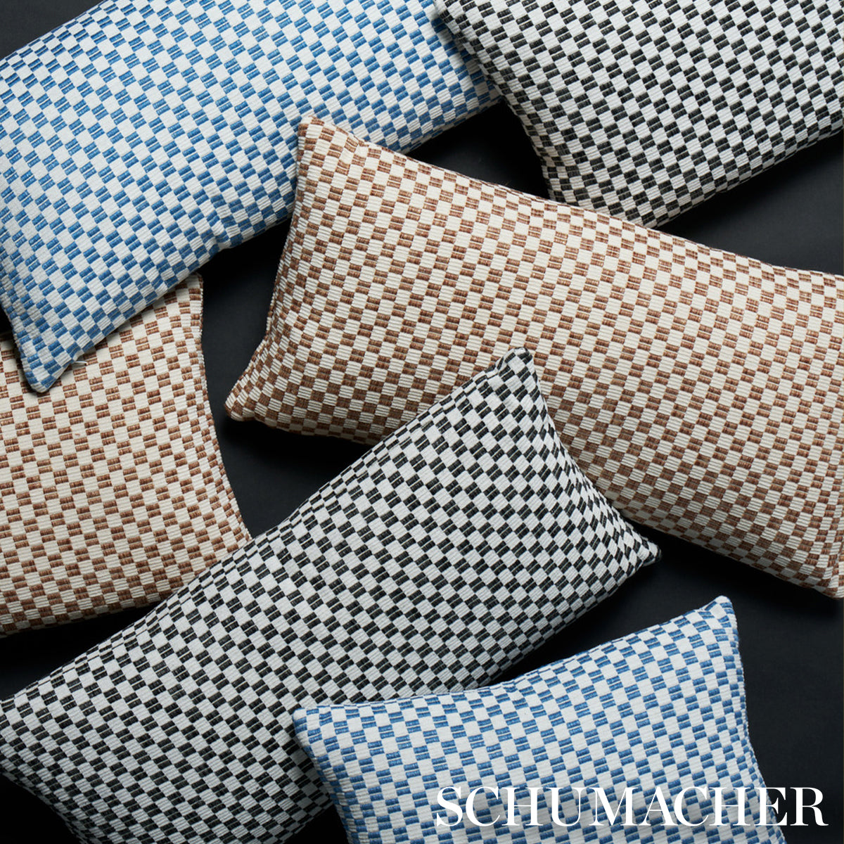 Purchase So7674112 | Elkhart Pillow, Black - Schumacher Pillows