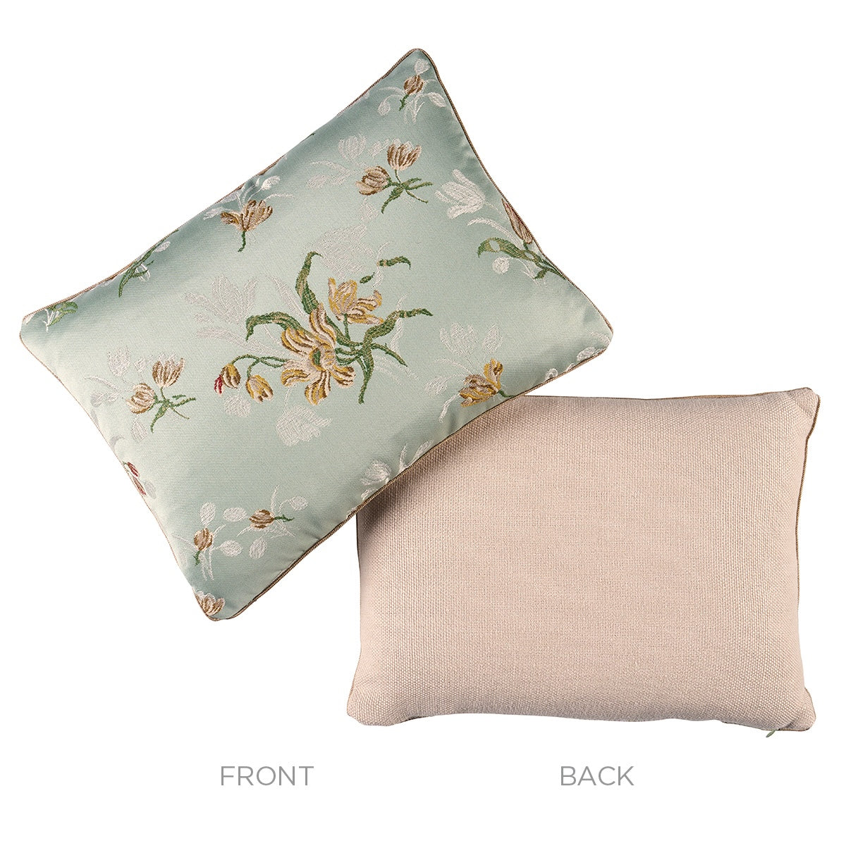 Purchase So8582012 | Spitalfields Bouquet Pillow, Alabaster - Schumacher Pillows