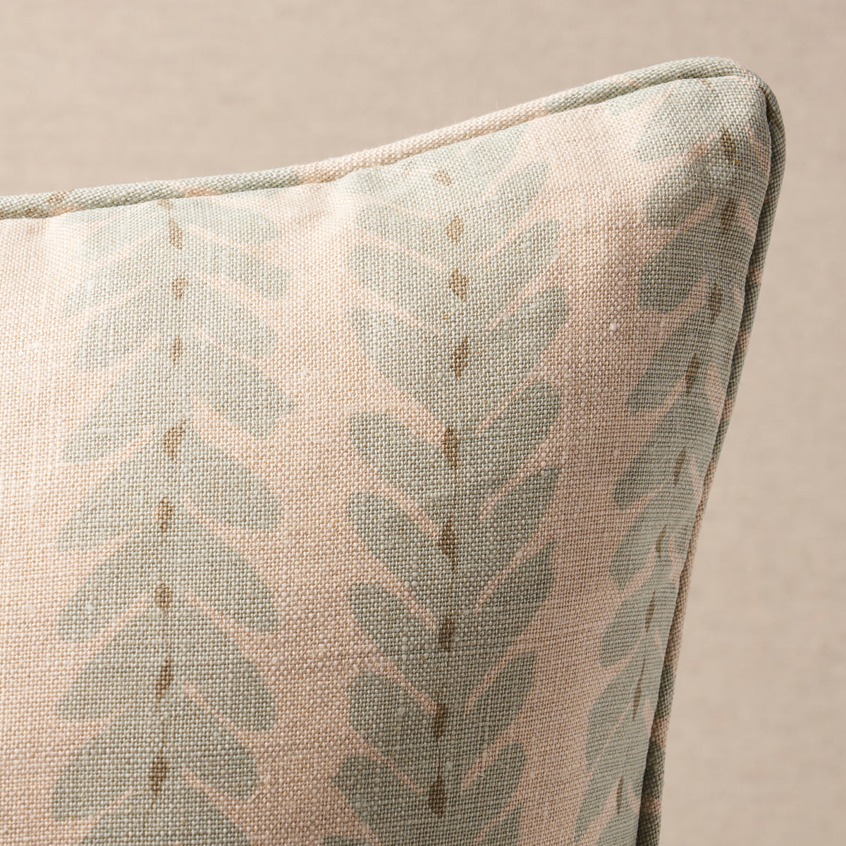 Purchase Sowood00305 | Woodperry Pillow, Aqua - Schumacher Pillows