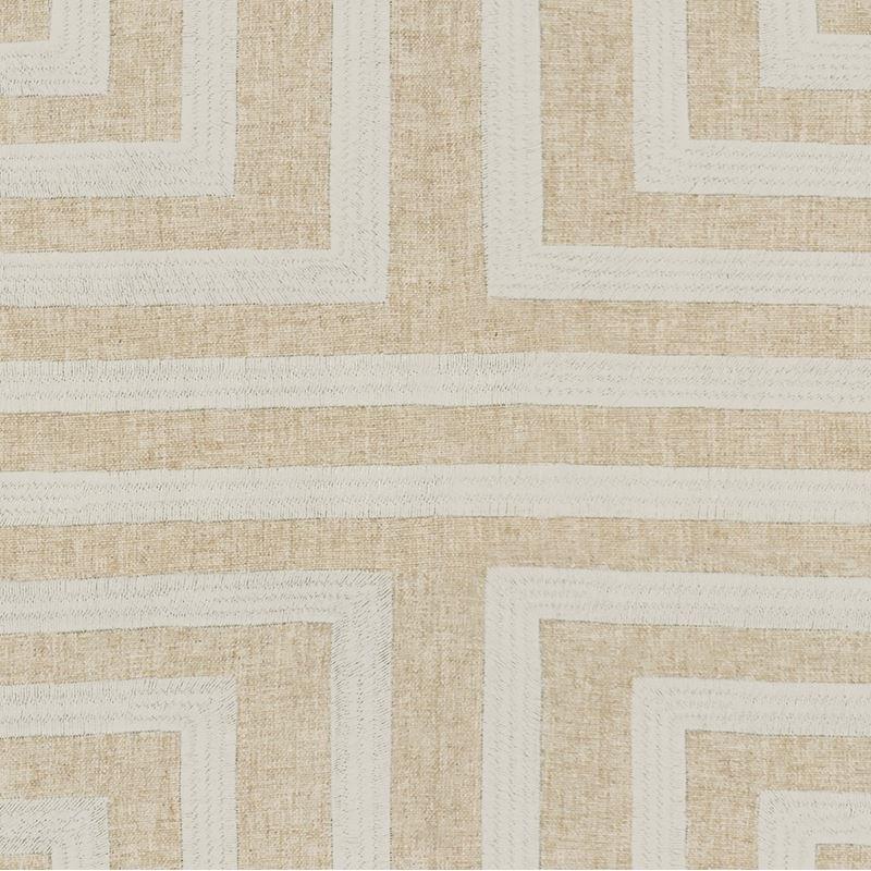 Sample 34417.16.0 Ivory Multipurpose Contemporary Fabric by Kravet Design