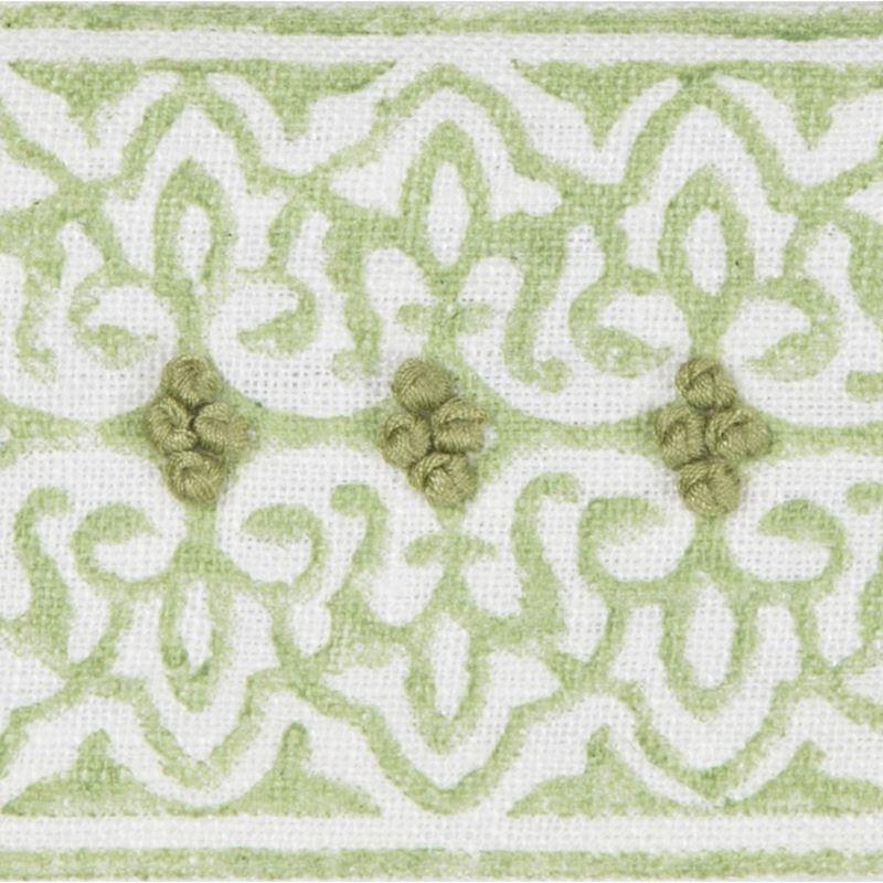 Sample TL10154.23.0 Paige Tape, Leaf Trim Fabric by Lee Jofa