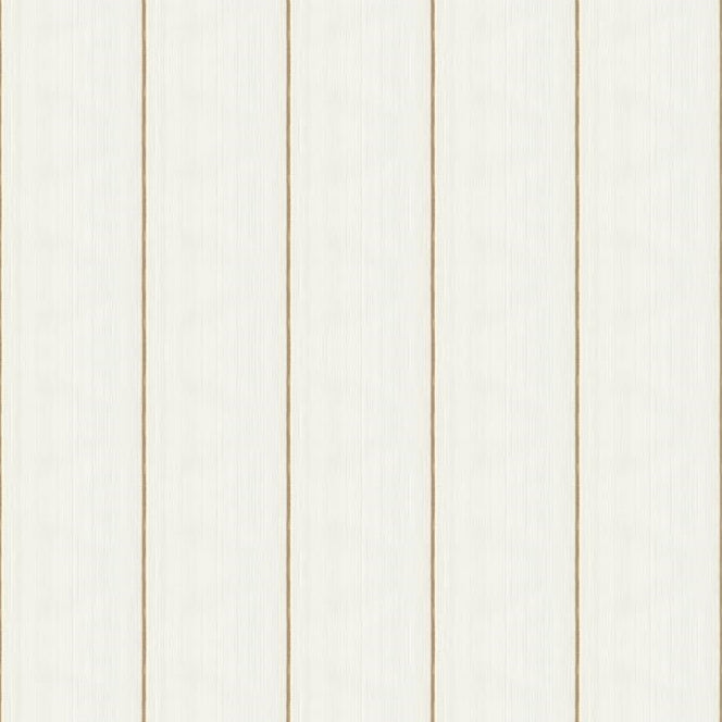 Sample 4141.111.0 White Drapery Stripes Fabric by Kravet Contract