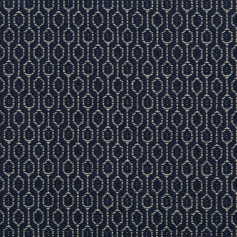 Sample 35577.50.0 Dark Blue Upholstery Small Scales Fabric by Kravet Design