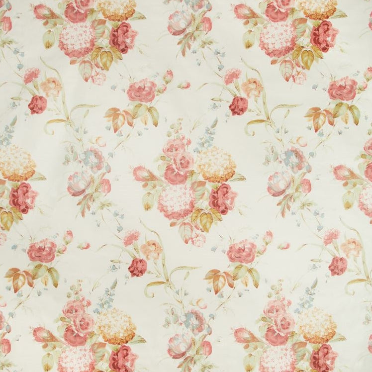 Sample 2018100.127.0 Adelyn Handblock, Rose Multipurpose Fabric by Lee Jofa