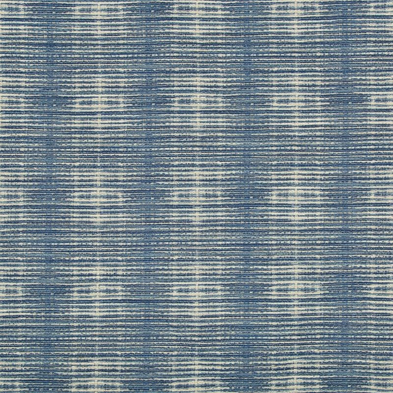 Sample 35716.5.0 Indigo Upholstery Ottoman Fabric by Kravet Design