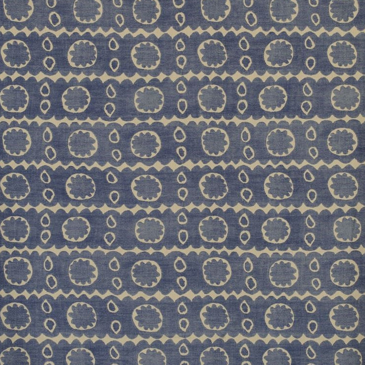 Sample BFC-3653.5 BLITHFIELD Osborne Blue Lee Jofa Fabric