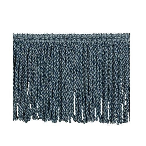 Sample TL10159.505.0 Felix Fringe Blue Lee Jofa Modern Fabric