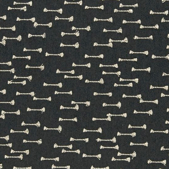 Sample F0958-01 Nala Charcoal Clarke And Clarke Fabric