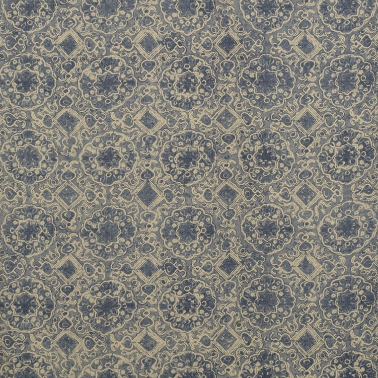 Sample BFC-3652.5 BLITHFIELD Ashcombe Blue Lee Jofa Fabric