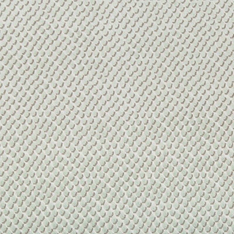 Sample 34051.35.0 Mazzy Dot Aqua Spa Upholstery Geometric Fabric by Kravet Design