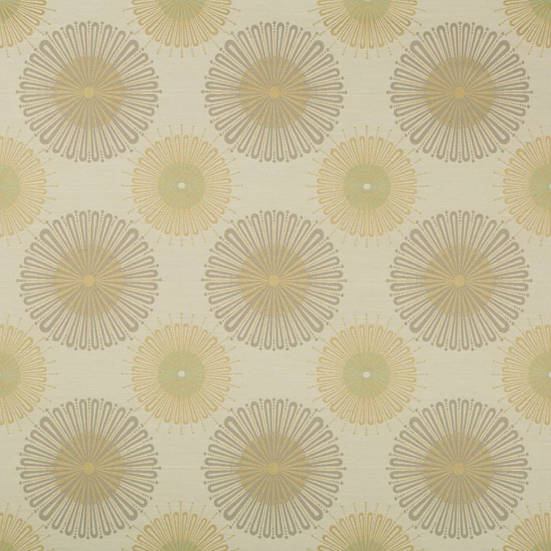 Sample 35096.316.0 Happy Hour Hint Of Mint Ivory Upholstery Flamestitch Fabric by Kravet Contract