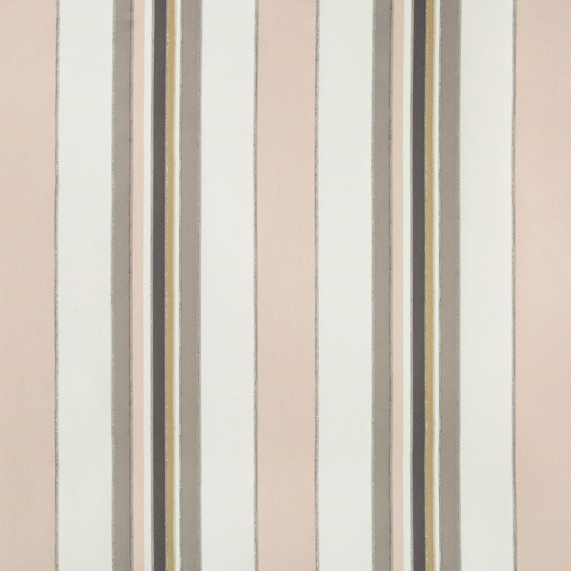 Sample 35357.1117.0 Linework Blush Pink Multipurpose Stripes Fabric by Kravet Design