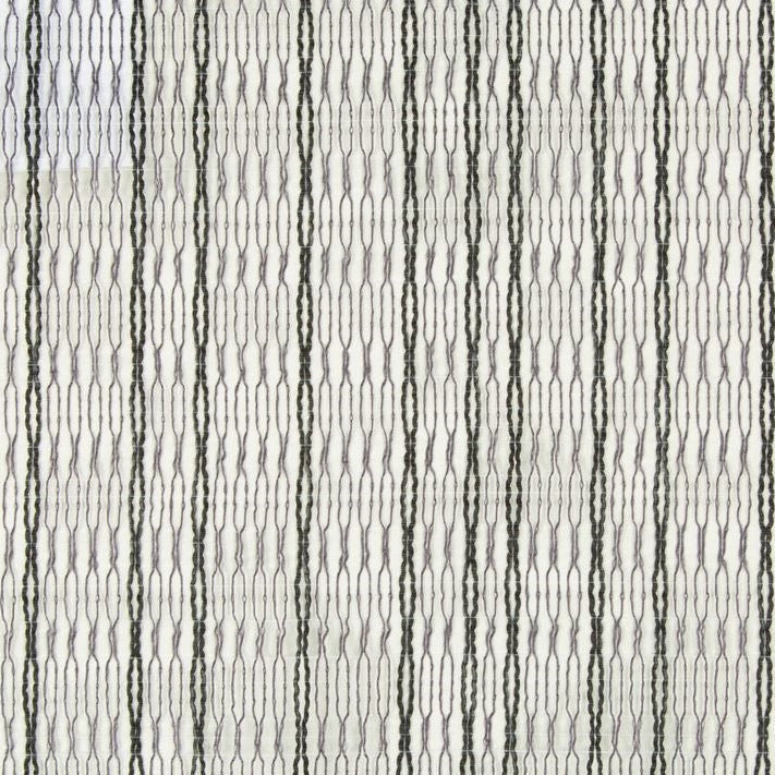 Sample 4291.21.0 Windfall Onyx Charcoal Drapery Contemporary Fabric by Kravet Contract