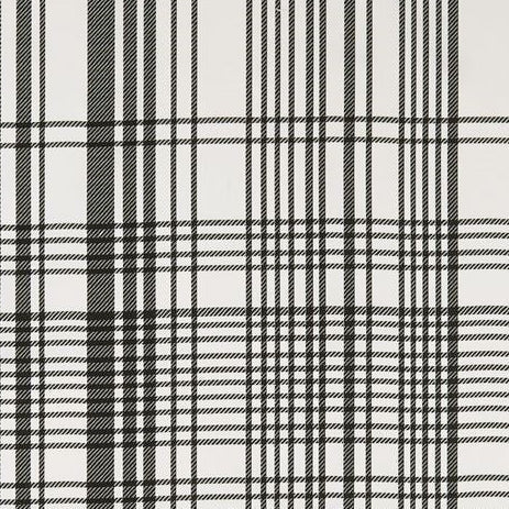 Sample F0878-01 Bw1006 Black/White Clarke And Clarke Fabric