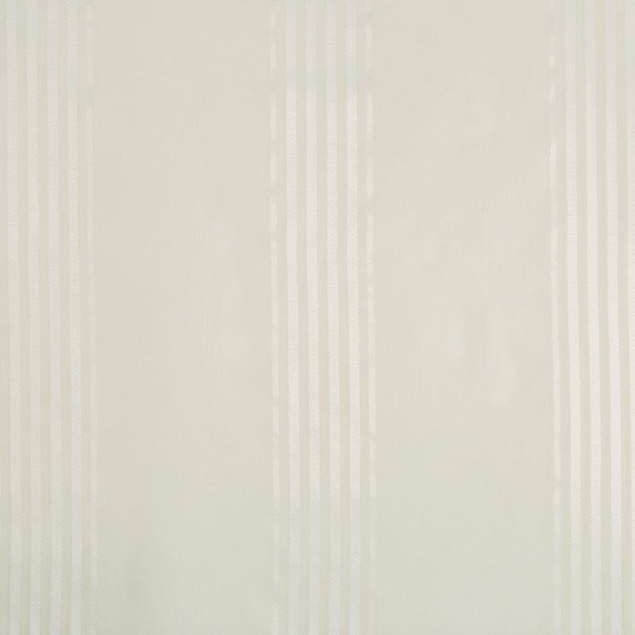 Sample 4380.101.0 White Drapery Stripes Fabric by Kravet Contract