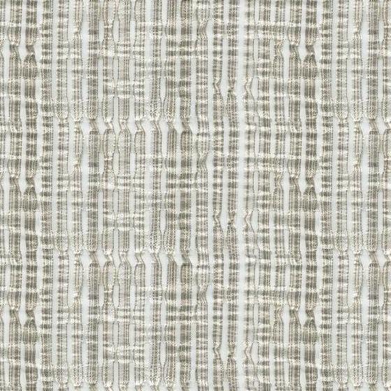 Sample 4531.16.0 White Drapery Stripes Fabric by Kravet Contract