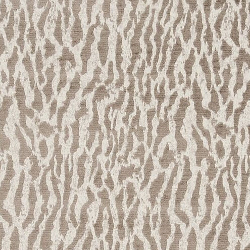 Sample F0805-08 Gautier Taupe Animal Skins Clarke And Clarke Fabric