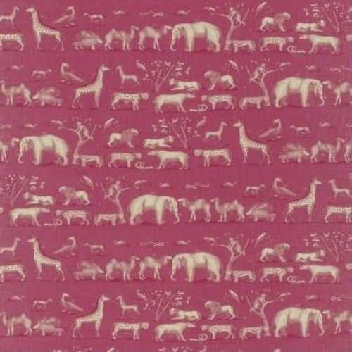 Sample AM100291.7.0 Kingdom White Animal/Insect Kravet Couture Fabric