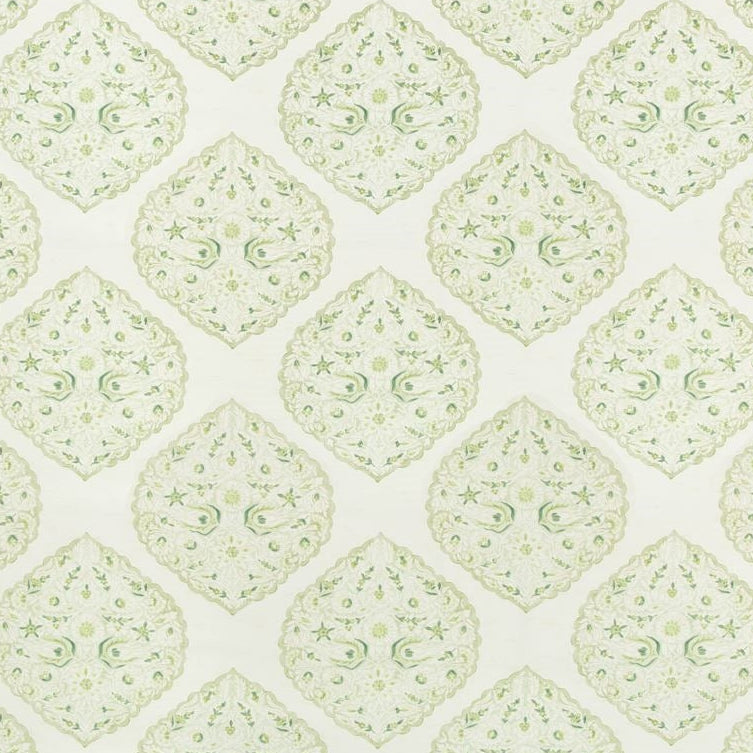 Sample 2017165.3.0 Lido Print, Leaf Multipurpose Fabric by Lee Jofa