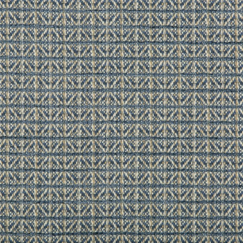 Sample 35629.5.0 Blue Upholstery Small Scales Fabric by Kravet Design