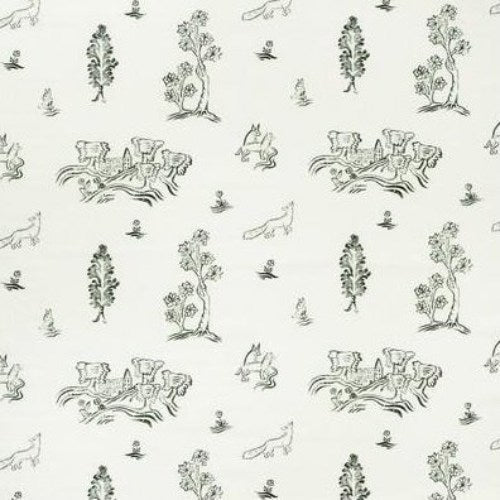 Sample AM100377.121.0 Friendly Folk Outdoor, Dusk by Kravet Couture Fabric