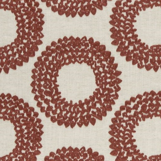 Sample F0954-01 Dashiki Cinnabar Clarke And Clarke Fabric