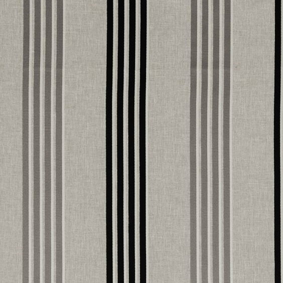 Sample F0941-01 Wensley Charcoal Stripes Clarke And Clarke Fabric