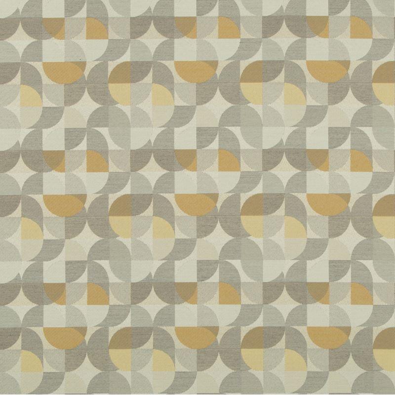 Sample 35090.11.0 Mix Up Butterscotch Grey Upholstery Contemporary Fabric by Kravet Contract