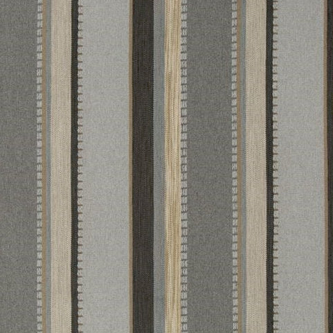 Sample 35504.21.0 Rucksack Grey Stripes Kravet Fabric Fabric
