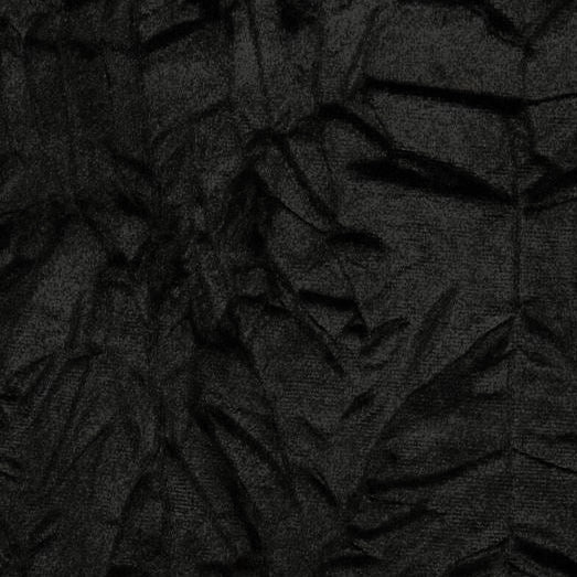 Sample F0966-04 Sylvana Jet Solid Clarke And Clarke Fabric