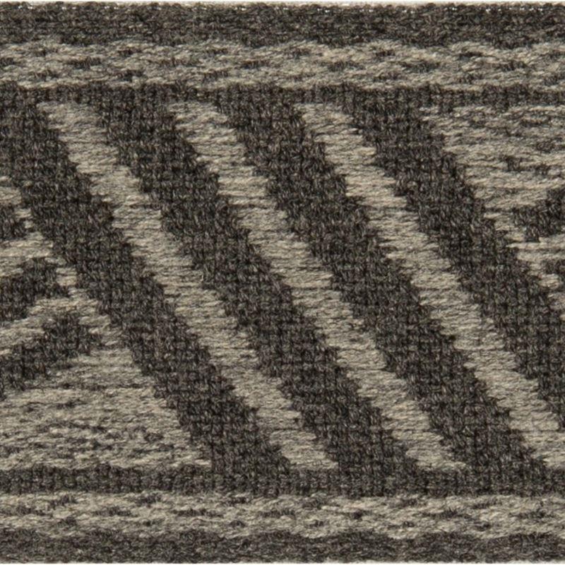 Sample T30796.811.0 Mountain View Graphite Grey Trim Fabric by Kravet Design