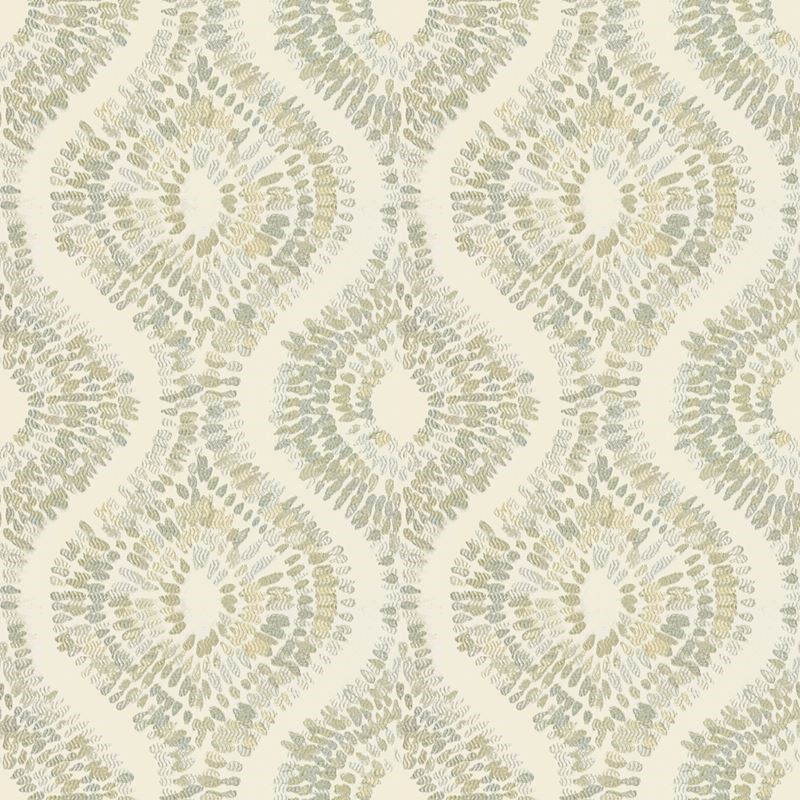 Sample 34178.116.0 Sun Pillar Breeze Ivory Multipurpose Contemporary Fabric by Kravet Design