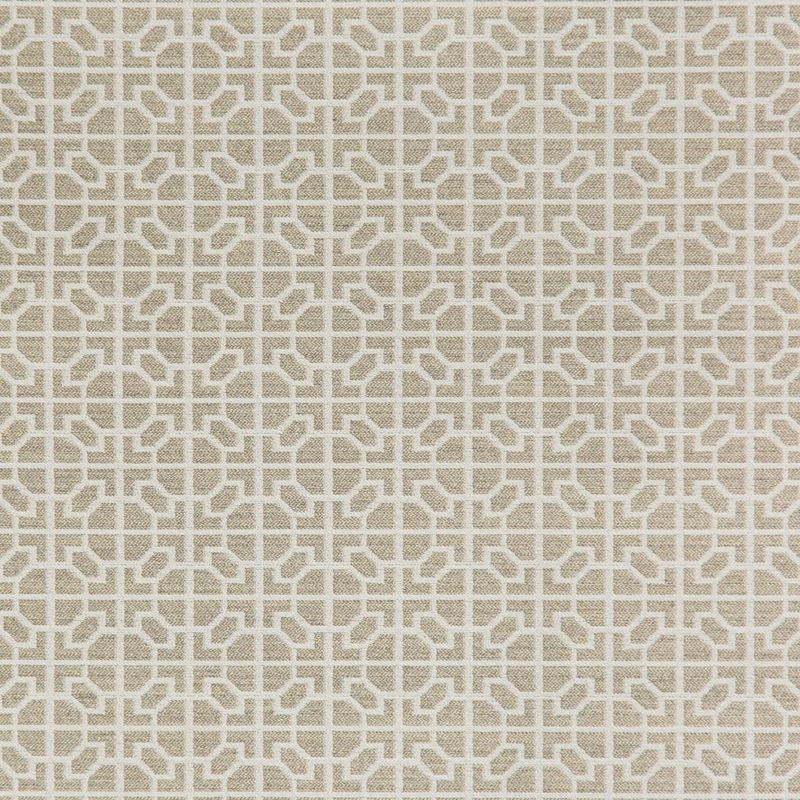 Sample 35820.116.0 Raia Beige Lattice Kravet Fabric Fabric