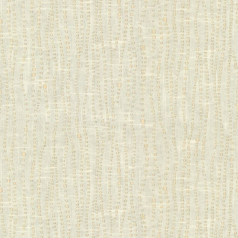 Sample 4192.16.0 Denali Shell Beige Drapery Dots Fabric by Kravet Design