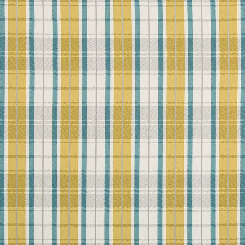 Sample 35888.413.0 Ardsley Blue Check/Plaid Kravet Contract Fabric