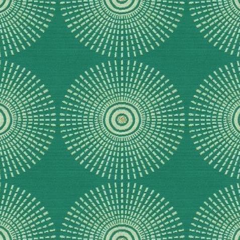 Sample 33641.35.0 Solara Lagoon Teal Upholstery Geometric Fabric by Kravet Contract