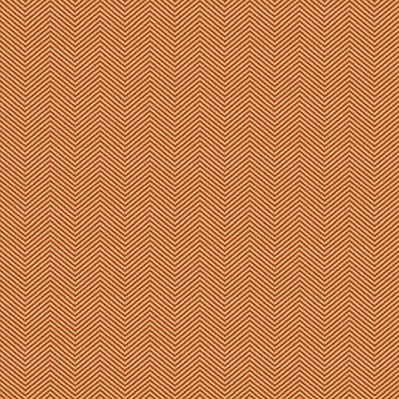 Sample 34234.1624.0 Rust Upholstery Herringbone Tweed Fabric by Kravet Design
