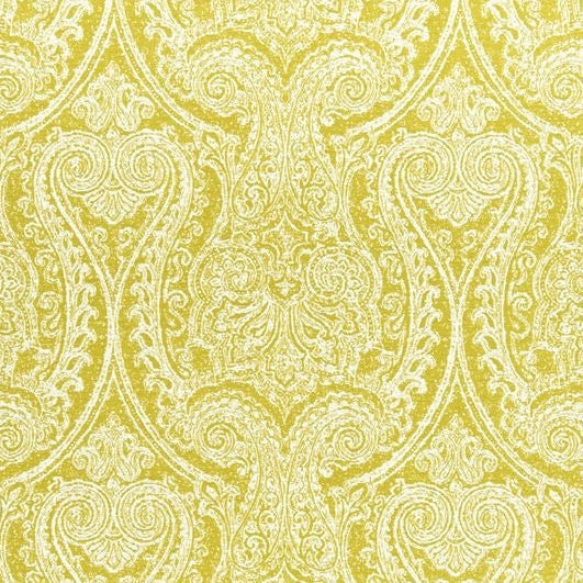 Sample F1009-01 Pastiche Chartreuse Clarke And Clarke Fabric