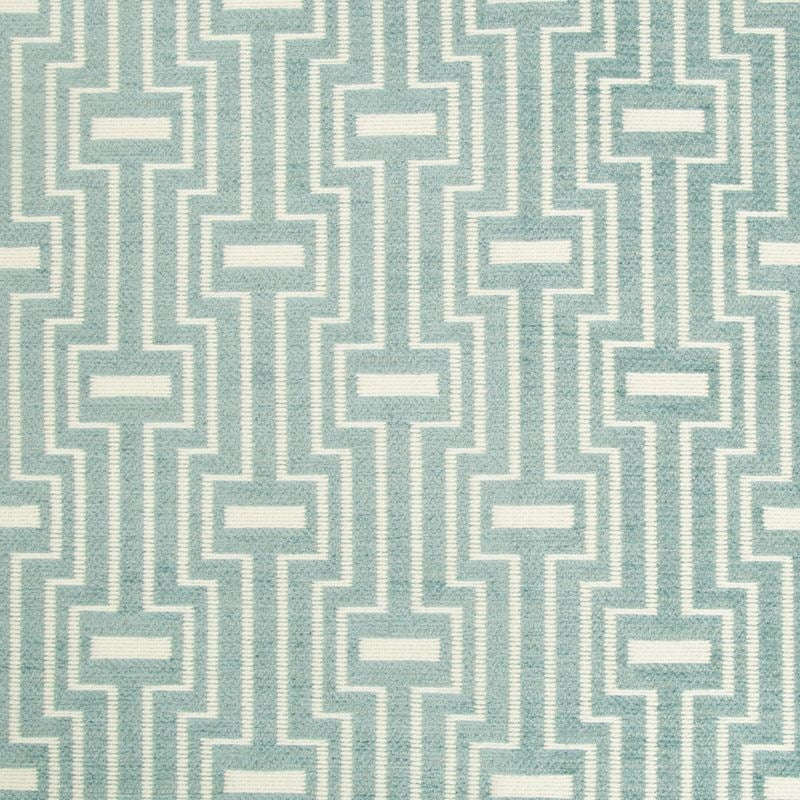 Sample 34709.15.0 Spa Upholstery Geometric Fabric by Kravet Design