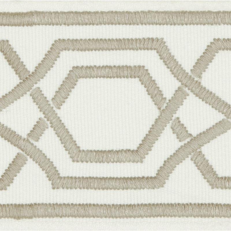Sample TL10173.111.0 Yves Tape, Grey Trim Fabric by Lee Jofa