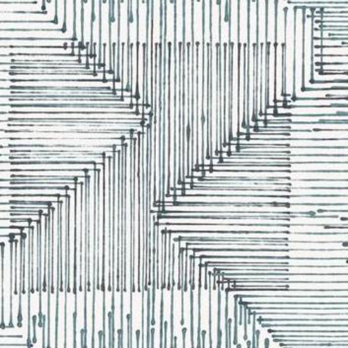 Sample WTP4002.WT.0 Warp and Weft Sea And Lava Geometric Winfield Thybony Wallpaper