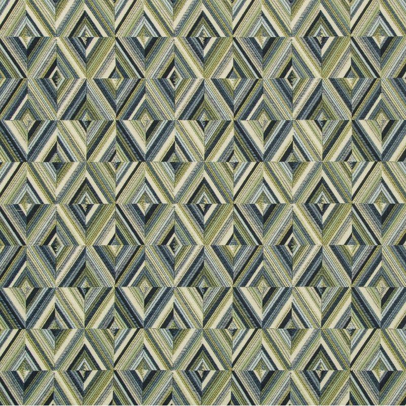 Sample 35638.513.0 Ivory Upholstery Geometric Fabric by Kravet Design