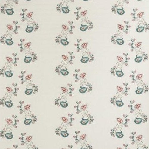 Sample AM100321.517.0 Psycho Sprig White Botanical Kravet Couture Fabric