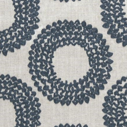 Sample F0954-03 Dashiki Indigo Clarke And Clarke Fabric