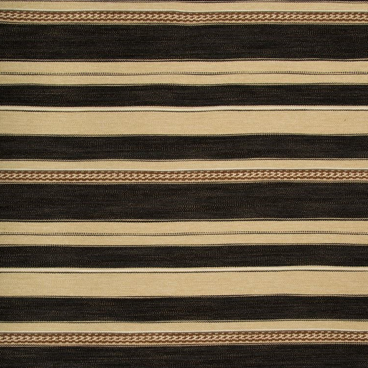 Sample 2017143.868 MERKATO Entoto Stripe Ebony/Cocoa Ethnic Lee Jofa Fabric