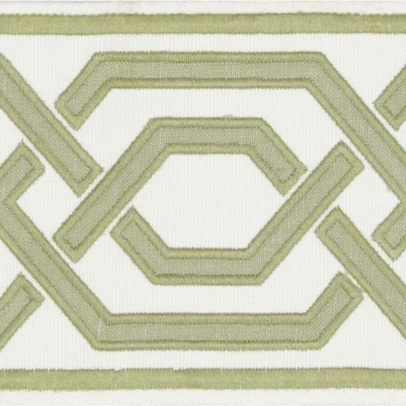 Sample TL10174.130.0 Yves Tape Ii, Green Trim Fabric by Lee Jofa