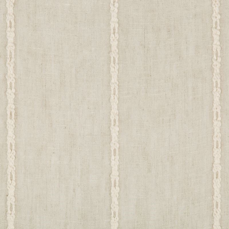 Sample 4578.116.0 Ivory Drapery Stripes Fabric by Kravet Design